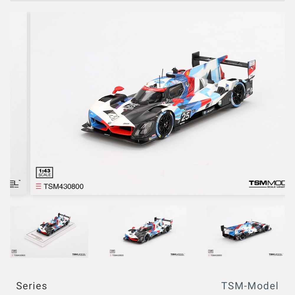 BMW Motorsport RLL 25 IMSA GTP Daytona TSMModel car